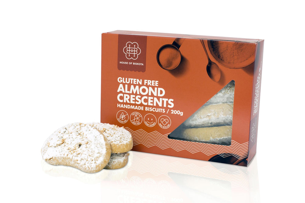 Almond Crescents Gluten Free