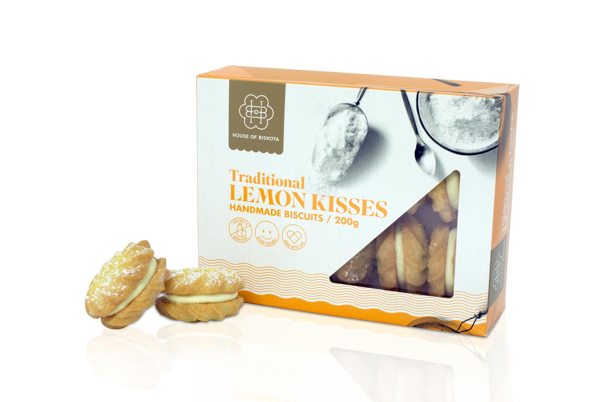Lemon Kisses Traditional Biscuit House Of Biskota Australia